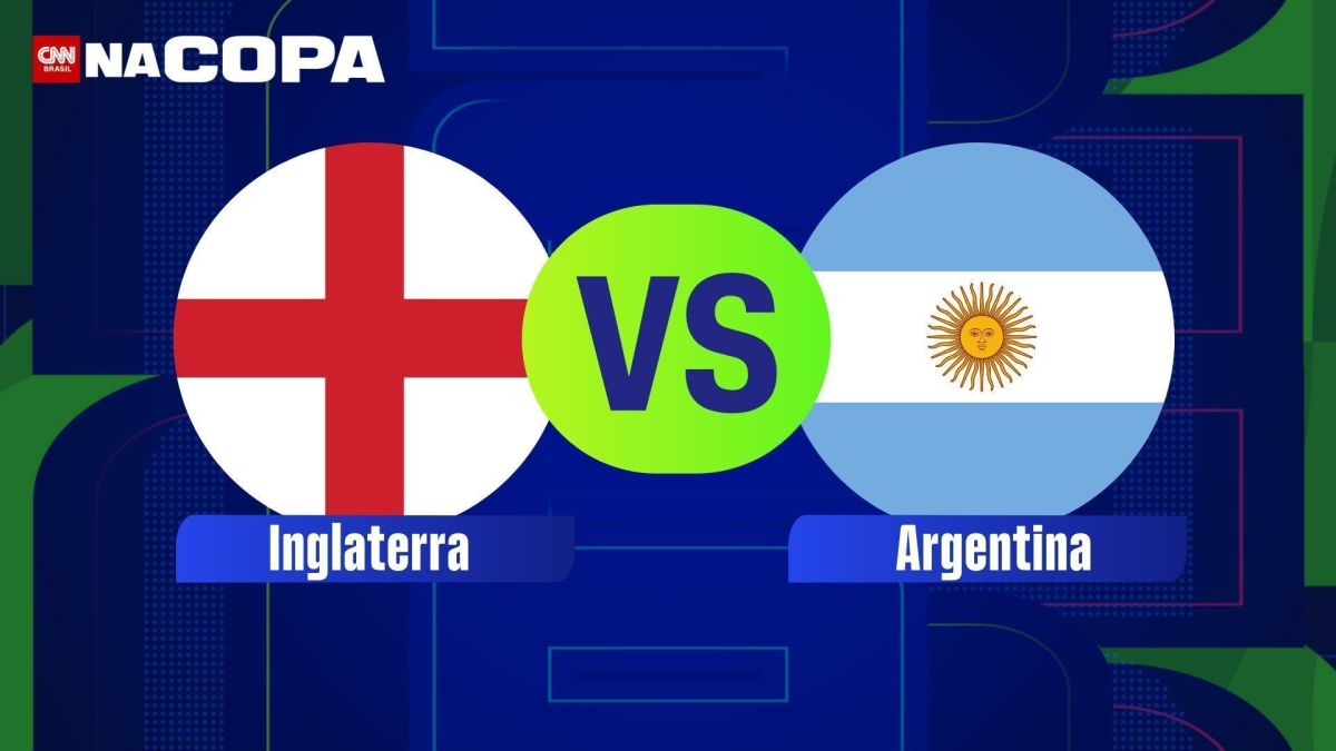 Inglaterra x Argentina: escalações e onde assistir à semifinal da Copa