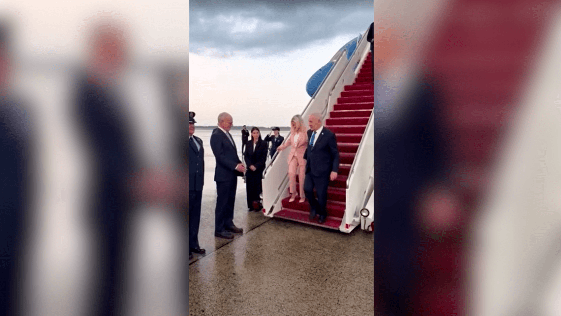 Netanyahu chega aos EUA para reunião com Trump nesta terça-feira (27)