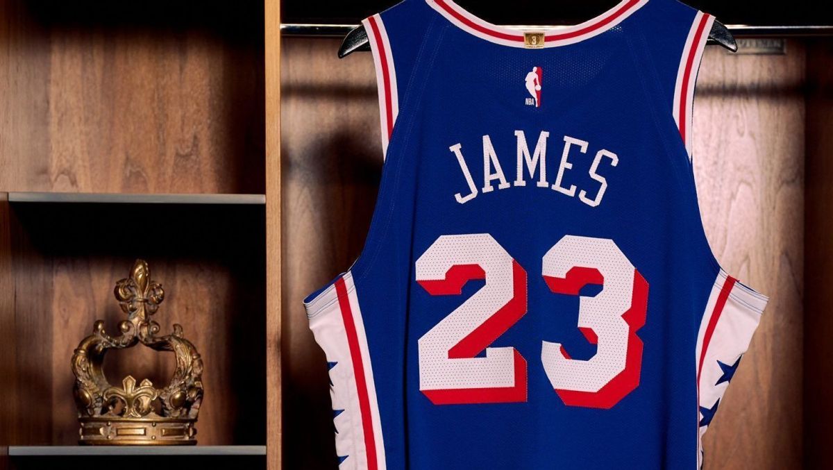 Philadelphia 76ers anuncia contratação de LeBron James