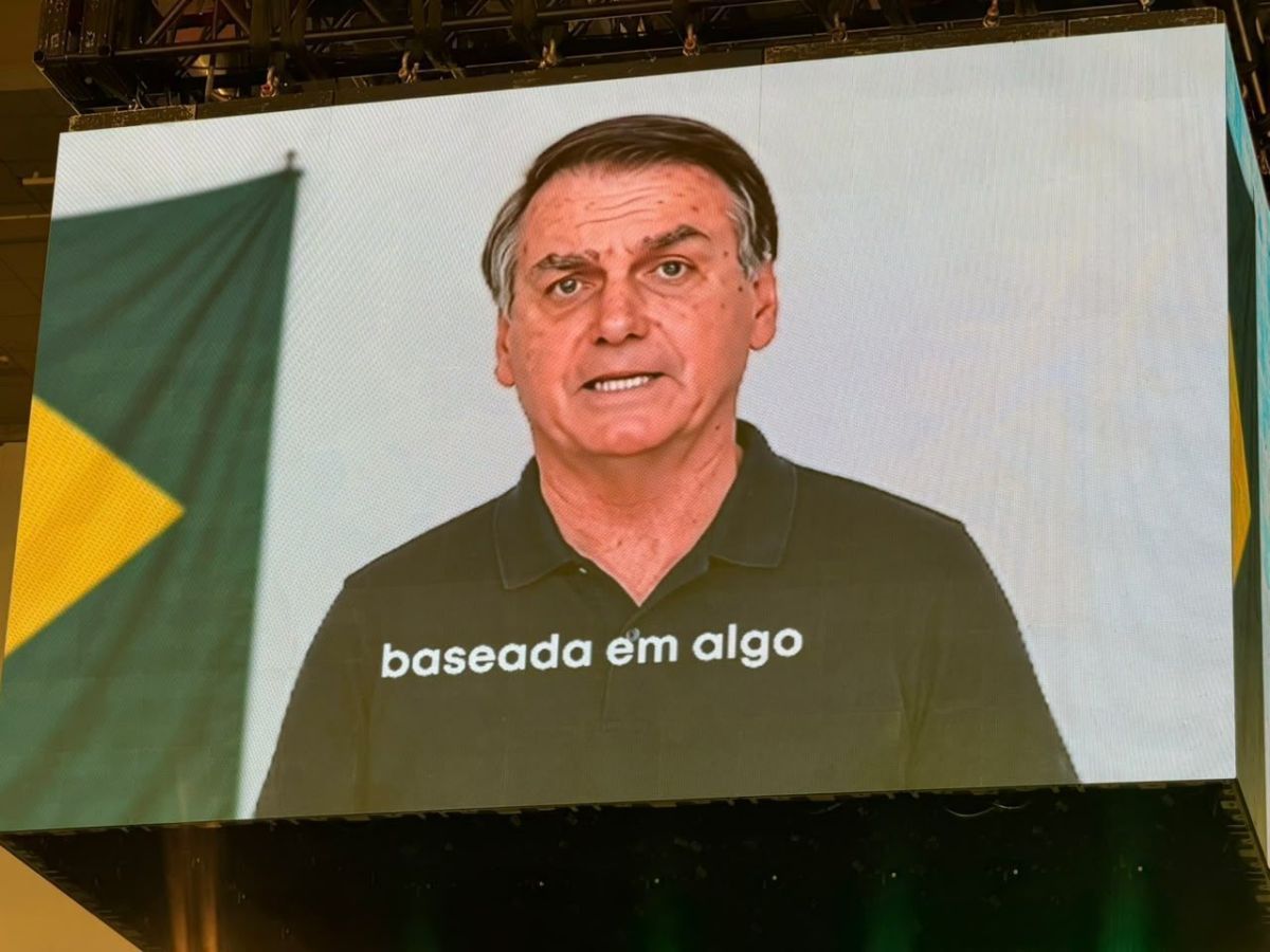 PT aciona STF por vídeo de IA de Bolsonaro exibido em convenção do PL