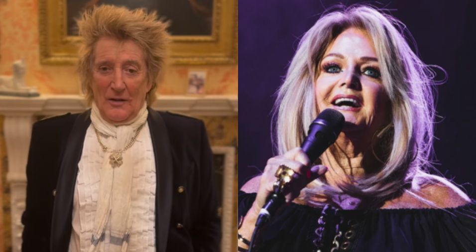 Rod Stewart lamenta morte da amiga Bonnie Tyler: “Sentirei sua falta”