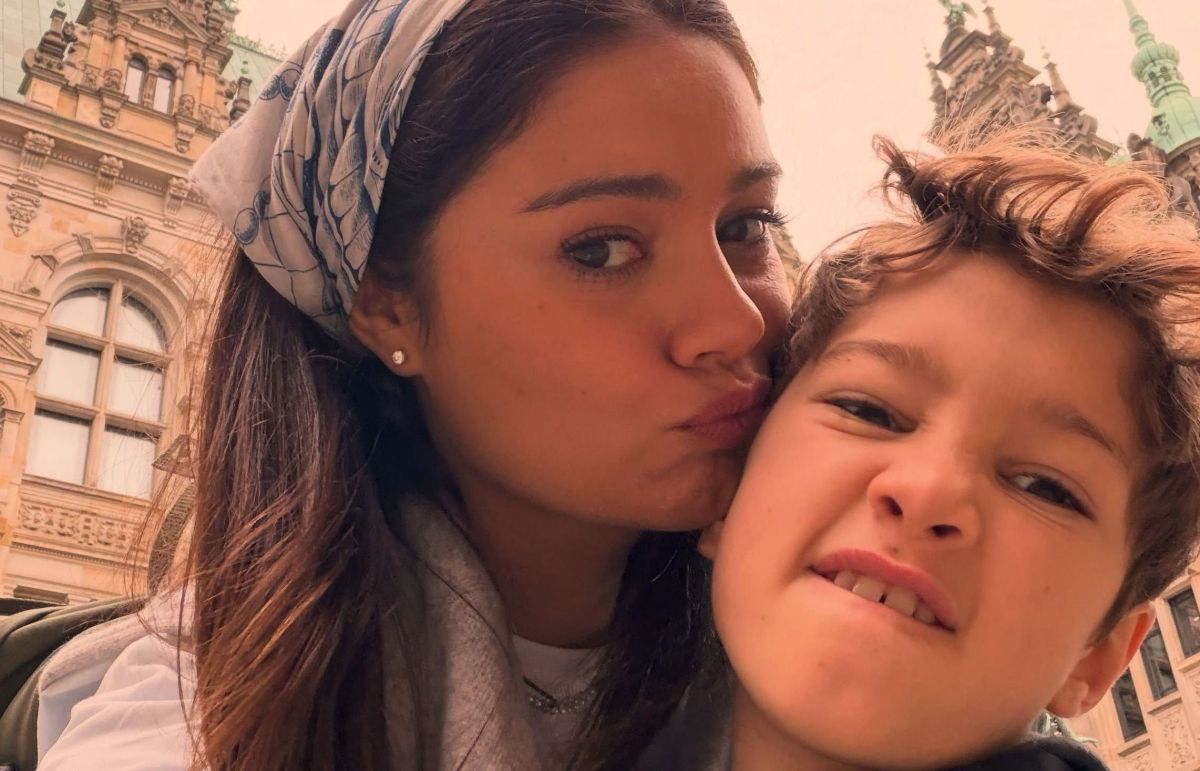 Sophie Charlotte mostra viagem com filho à cidade natal, na Alemanha