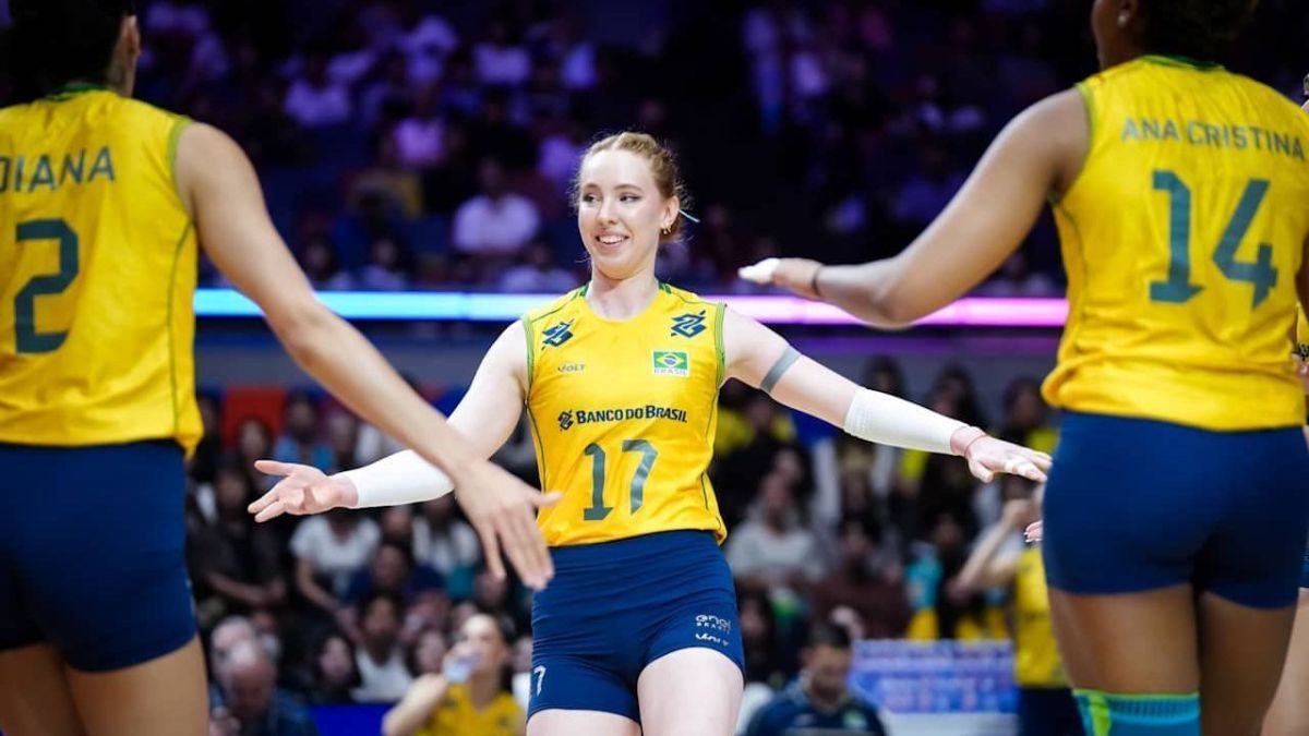 Tailândia x Brasil: horário e onde assistir à VNL Feminina