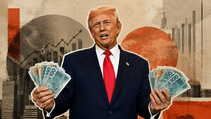 Tarifaço de Trump reacende tensão comercial entre Brasil e EUA