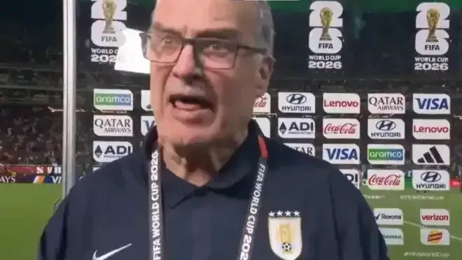 Técnico do Uruguai, Bielsa comenta “atitudes polêmicas” na Copa do Mundo
