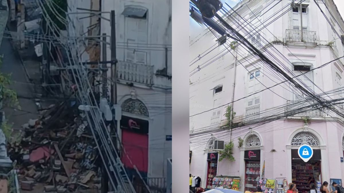 Trechos interditados após desabamento são reabertos para pedestres em Belém