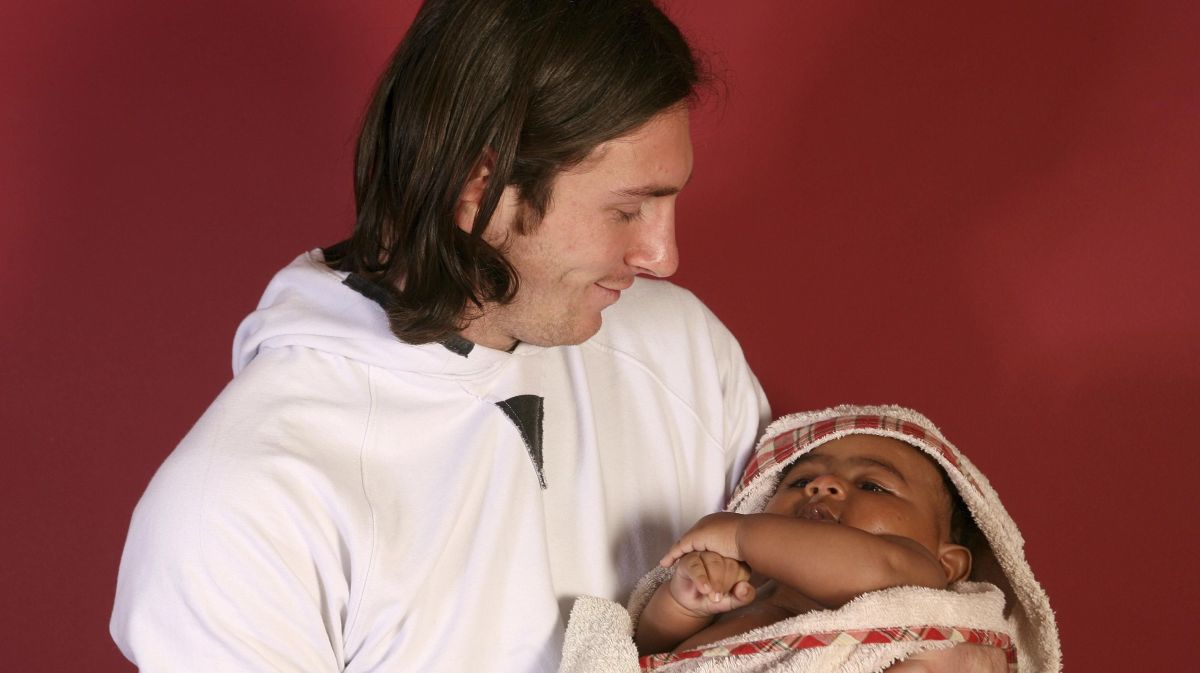 Veja todas as imagens do ensaio entre Lionel Messi e Lamine Yamal