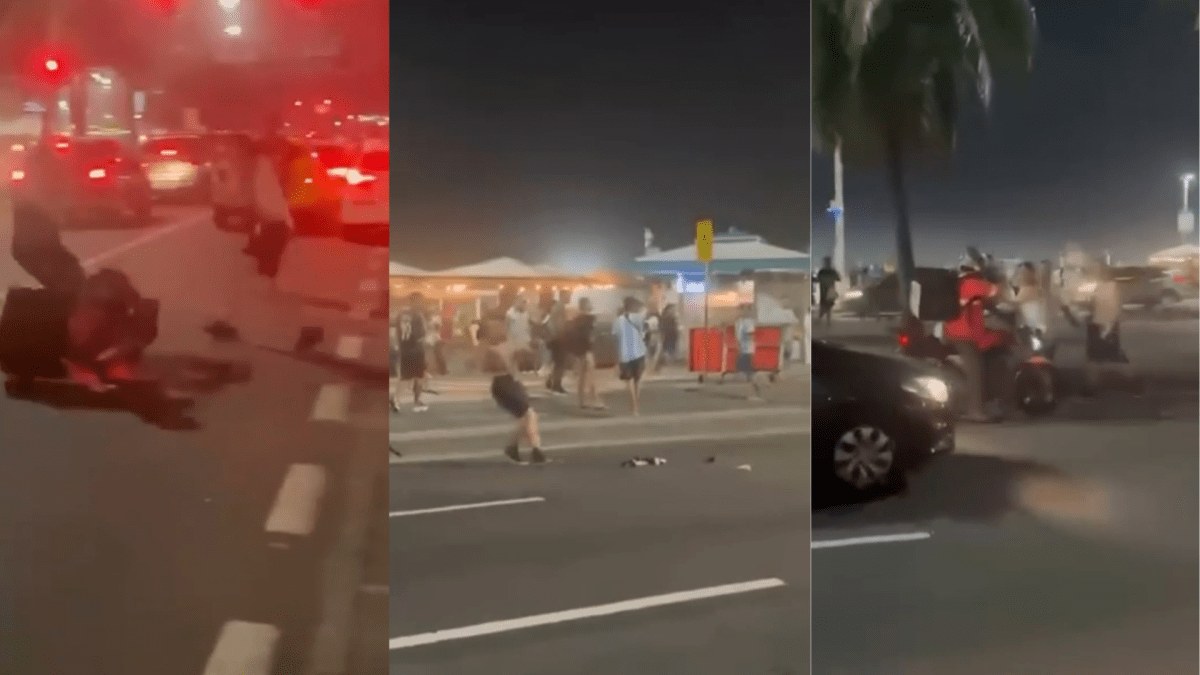 Vídeo: torcedores brigam nas ruas do RJ após final da Copa do Mundo