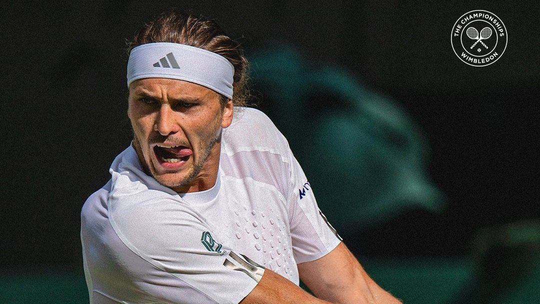 Zverev vence Royer com facilidade e avança à terceira fase de Wimbledon