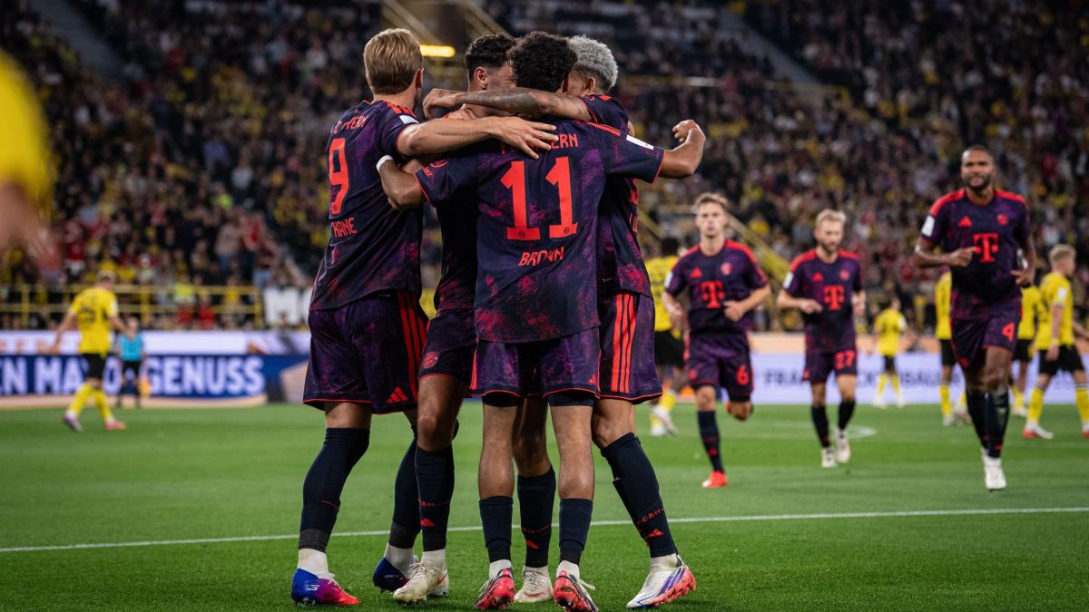 Bayern vence Borussia Dortmund e conquista Supercopa da Alemanha