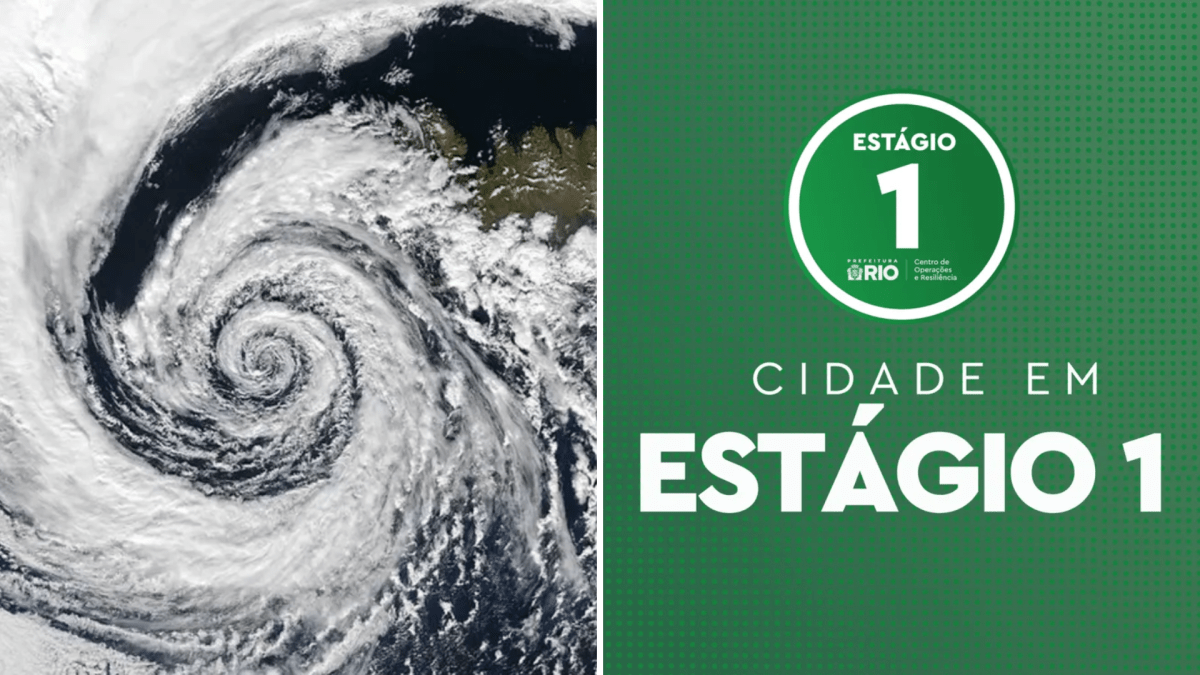 Ciclone-bomba: Rio volta ao Estágio 1 após dias de alerta e ventanias