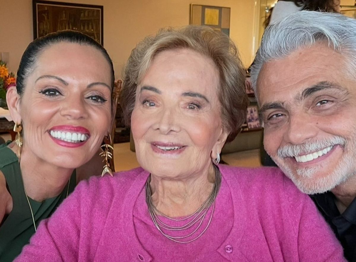 Esposa de Tarcísio Filho fala de Glória Menezes em aniversário do ator