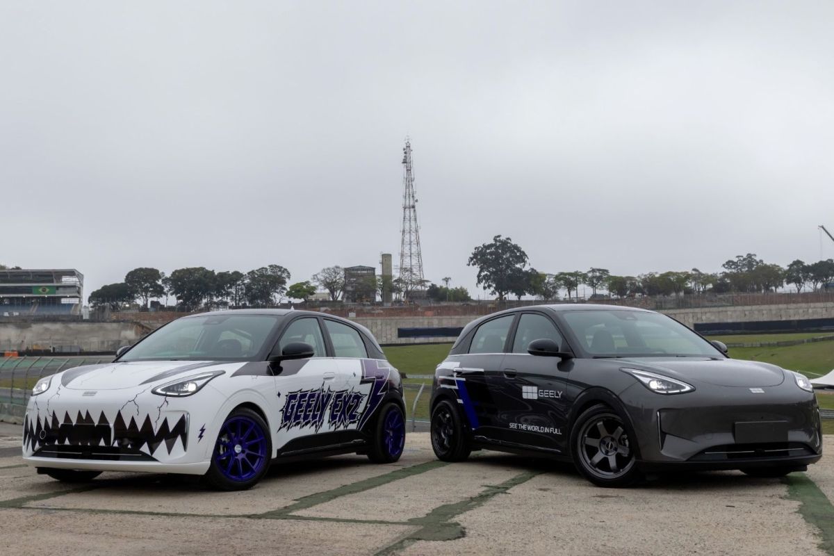 Geely apresenta conceitos esportivos do EX2 no Festival Interlagos