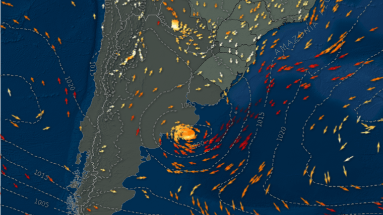 Inmet alerta para forte vendaval em São Paulo e no Rio nesta sexta-feira