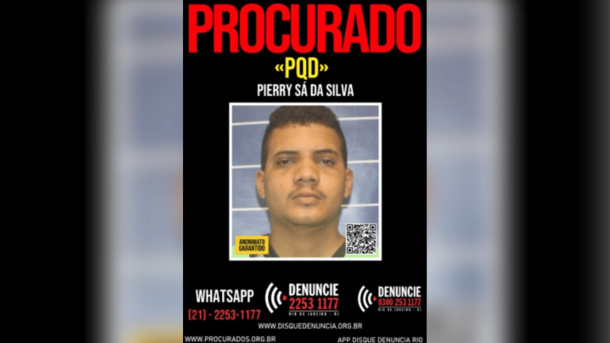 Morre “PQD”, líder do Comando Vermelho no Rio de Janeiro