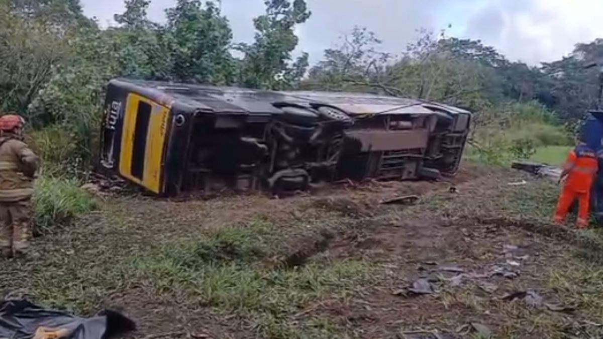Ônibus que tombou e deixou 10 mortos no RJ era clandestino, diz ANTT