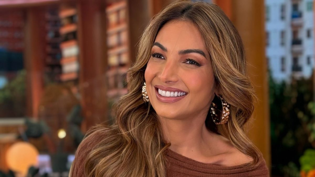 Patrícia Poeta celebra ao ter nome em ranking de apresentadores queridos