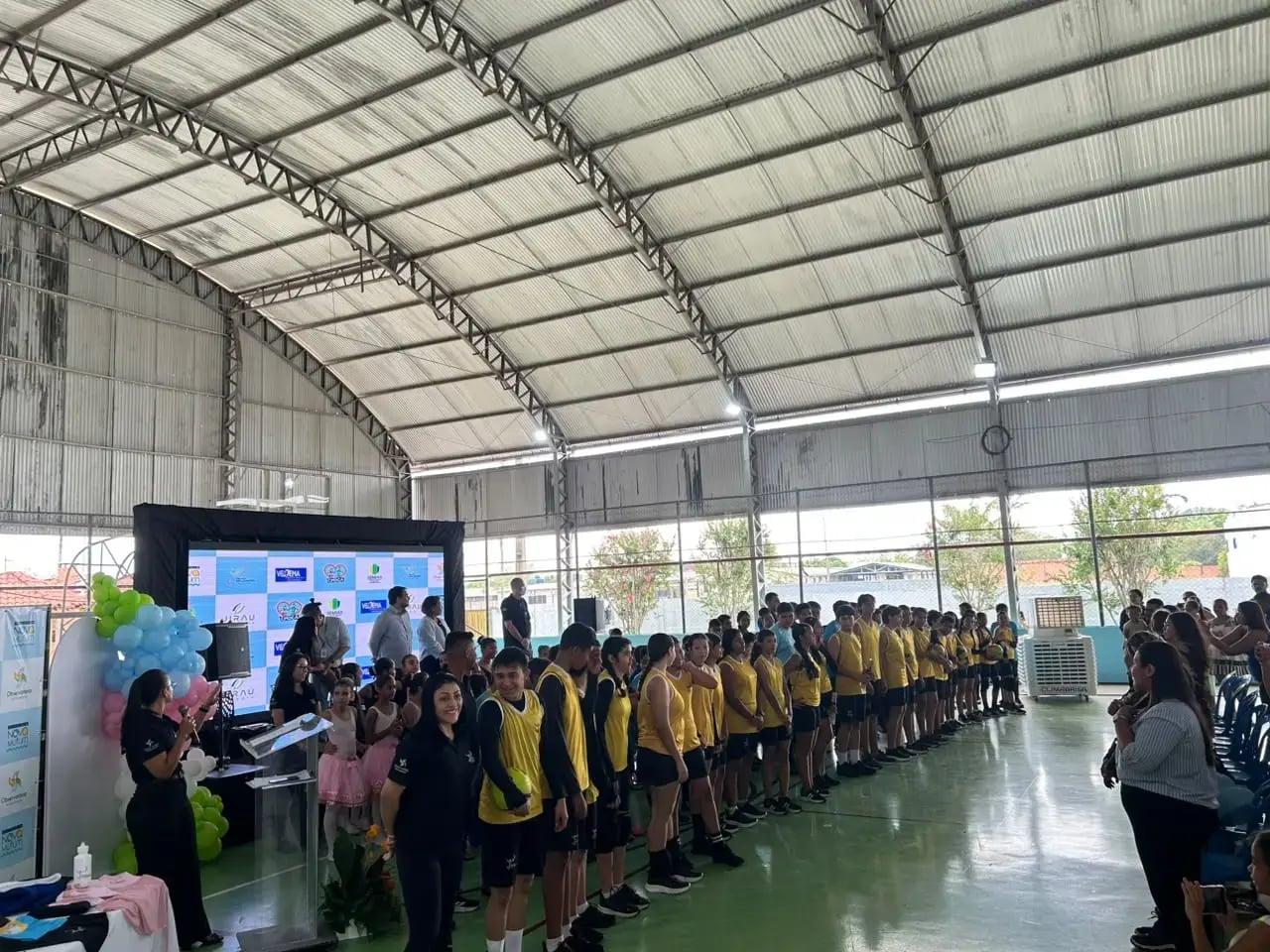 Prefeitura participa do lançamento do projeto Moldando Talentos em Nova Mutum Paraná