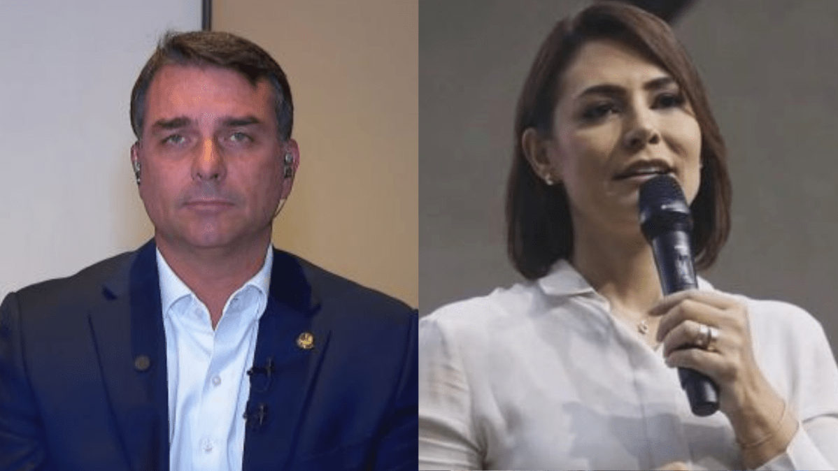 Quaest: para 59% do eleitorado paz entre Flávio e Michelle é positiva