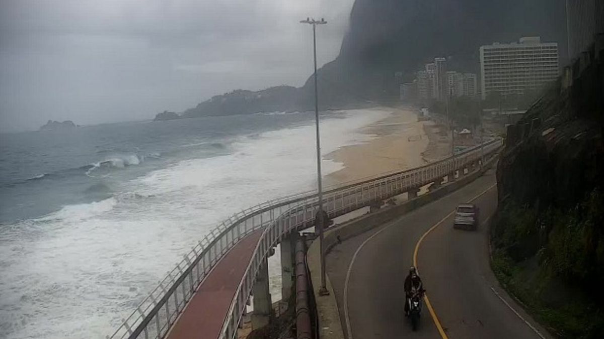 Rio tem alerta de ressaca e Ciclovia Tim Maia é interditada