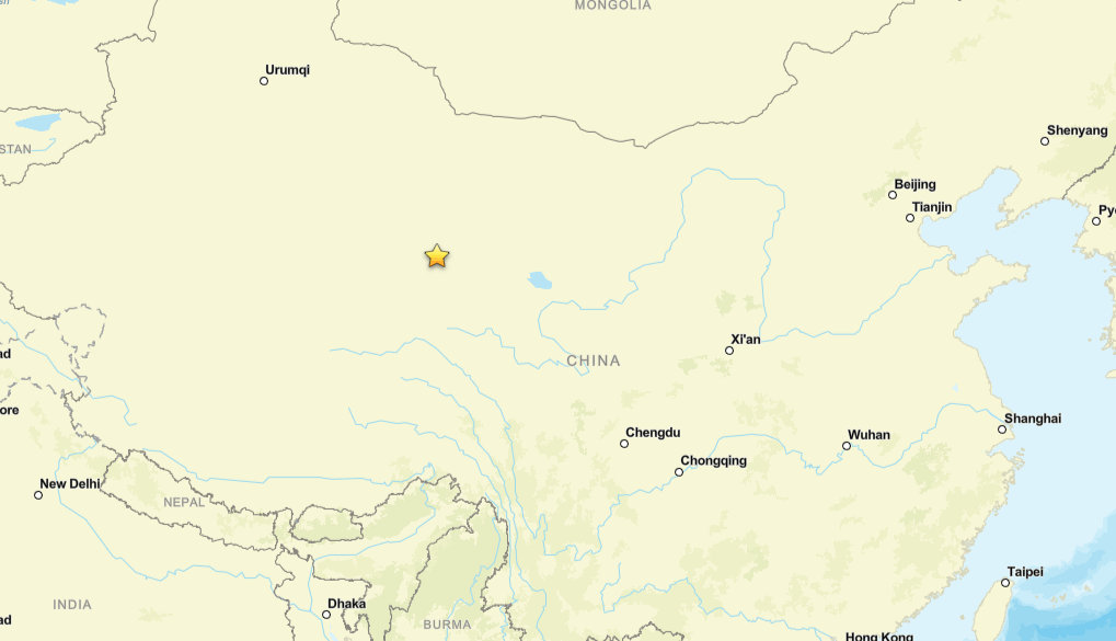 Terremoto de magnitude 5,9 atinge a China, diz agência