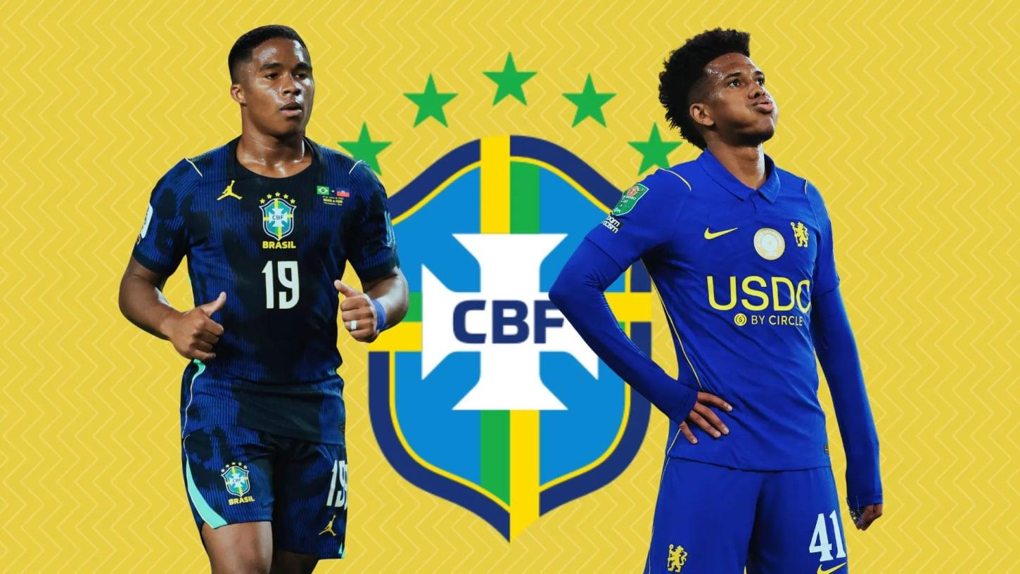 A utilização reduzida de Endrick e Estêvão pode impactar Ancelotti na Seleção?