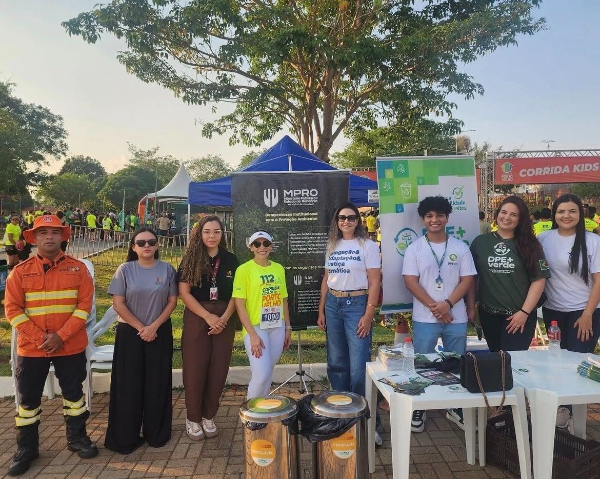 Ação de educação ambiental do MPRO marca corrida em Porto Velho