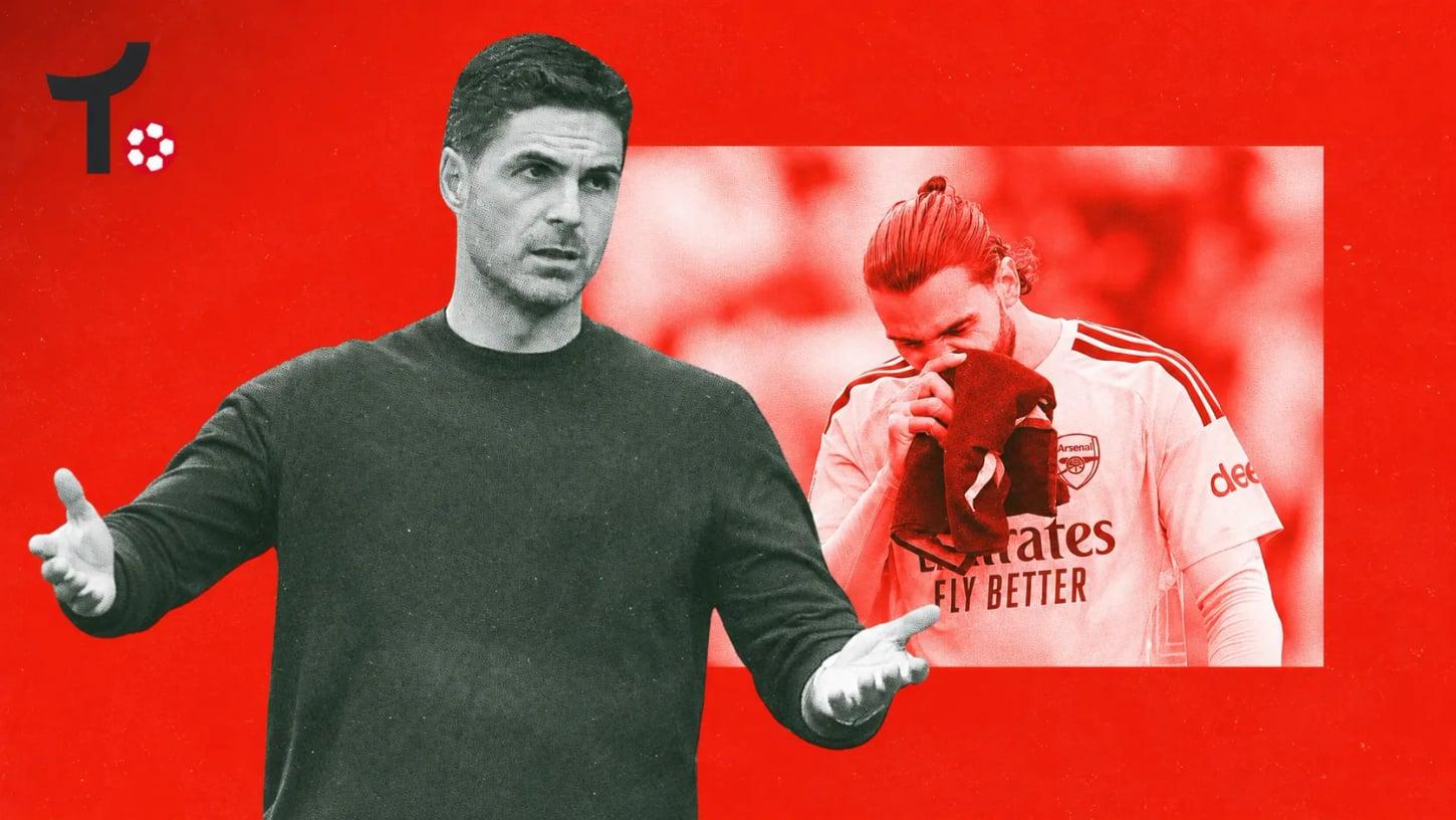 Arsenal: muitos gols sofridos de fora da área, sorte, falhas de Raya ou uma questão defensiva?