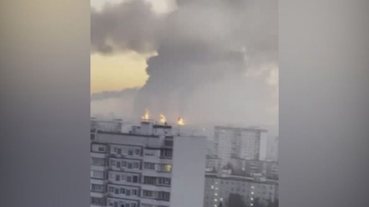 Ataque com drone provoca incêndio em refinaria de petróleo em Moscou