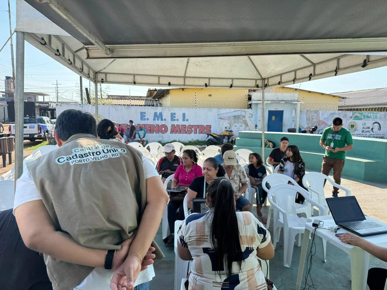 Atendimento do Projeto CadÚnico no Jardim Santana chega à população