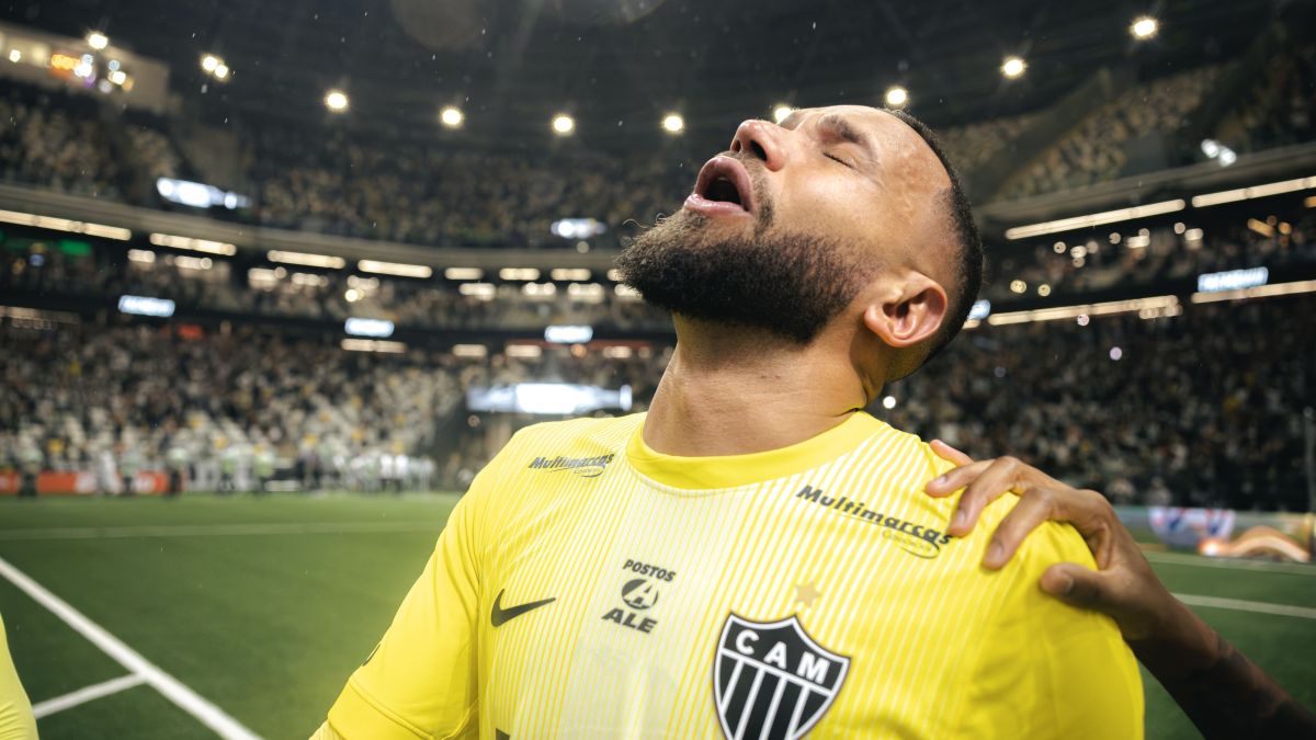 Bernard revela o que Everson disse ao time antes da vitória do Atlético-MG
