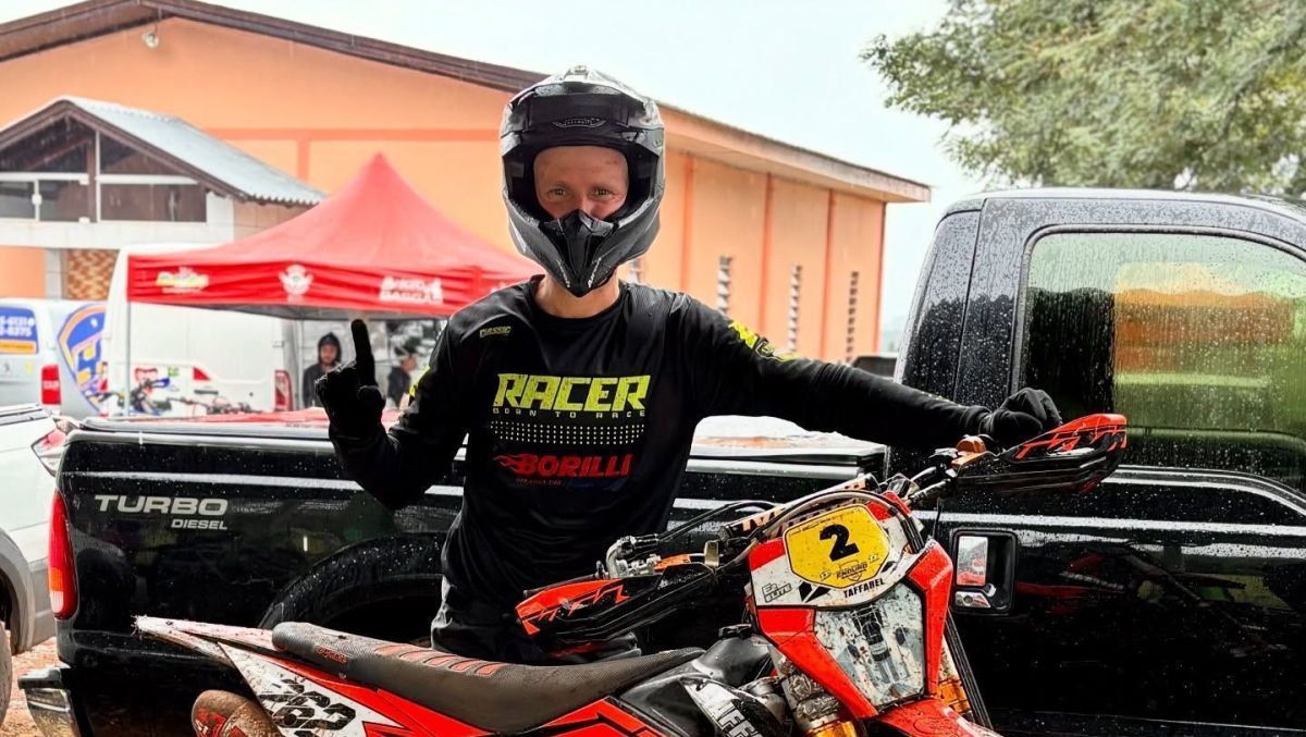 Campeão de enduro morre em acidente de trabalho em Santa Catarina