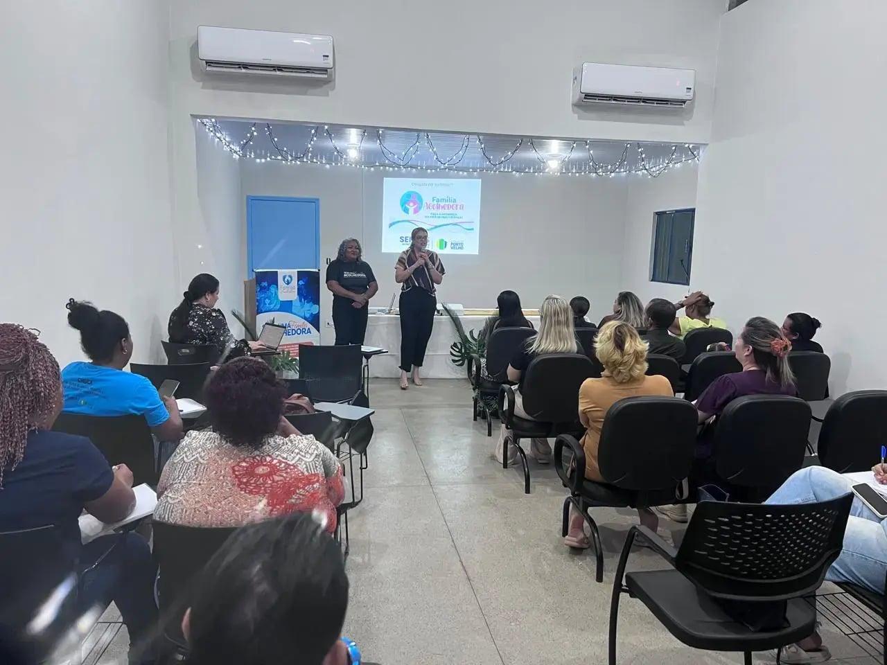 Capacitação sobre o Serviço Família Acolhedora em Porto Velho