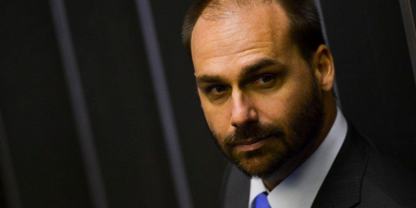 Eduardo Bolsonaro é desligado do Ministério da Justiça por abandono de cargo
