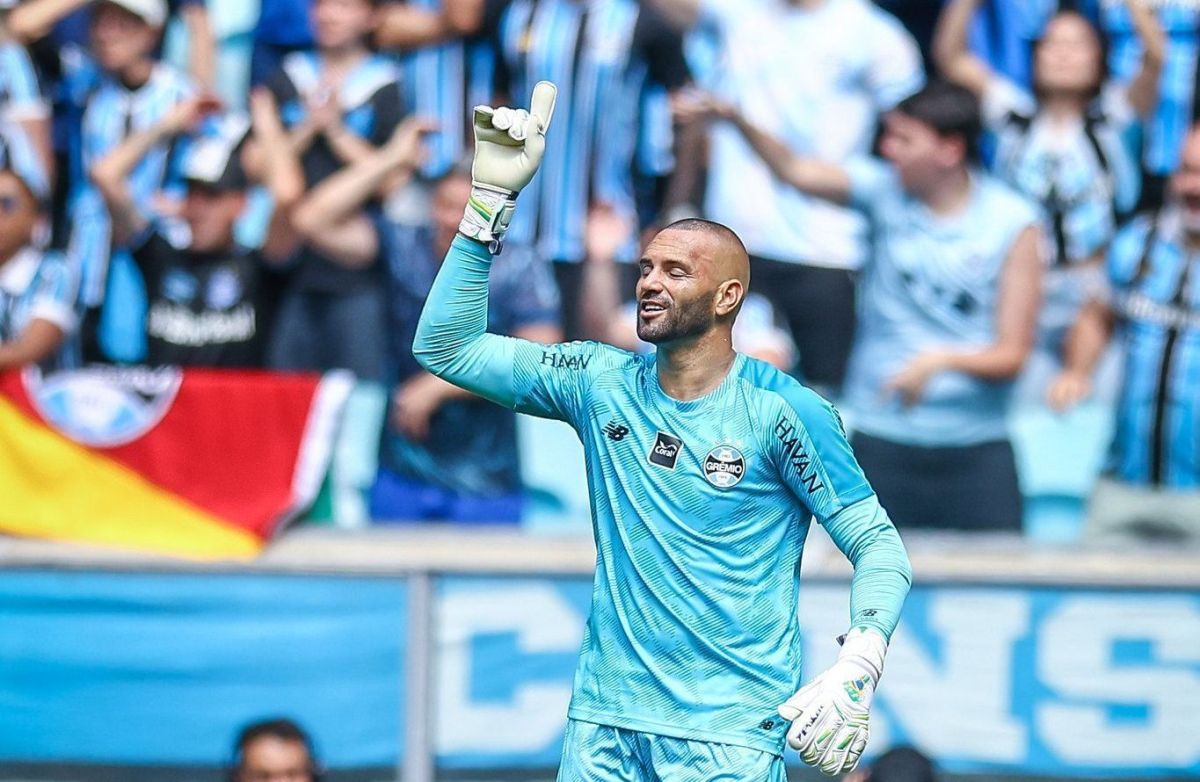 Grêmio: Veja os números de Weverton em atuação “de gala” contra o Palmeiras