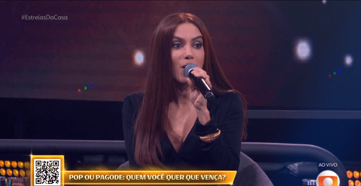 “Lembra, Rede Globo?”, alfineta Anitta na final do “Estrelas da Casa”