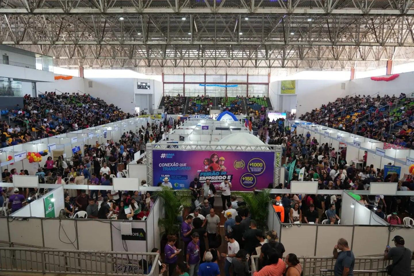 Neste sábado (26), Porto Velho recebe o Feirão do Emprego com mais de mil vagas
