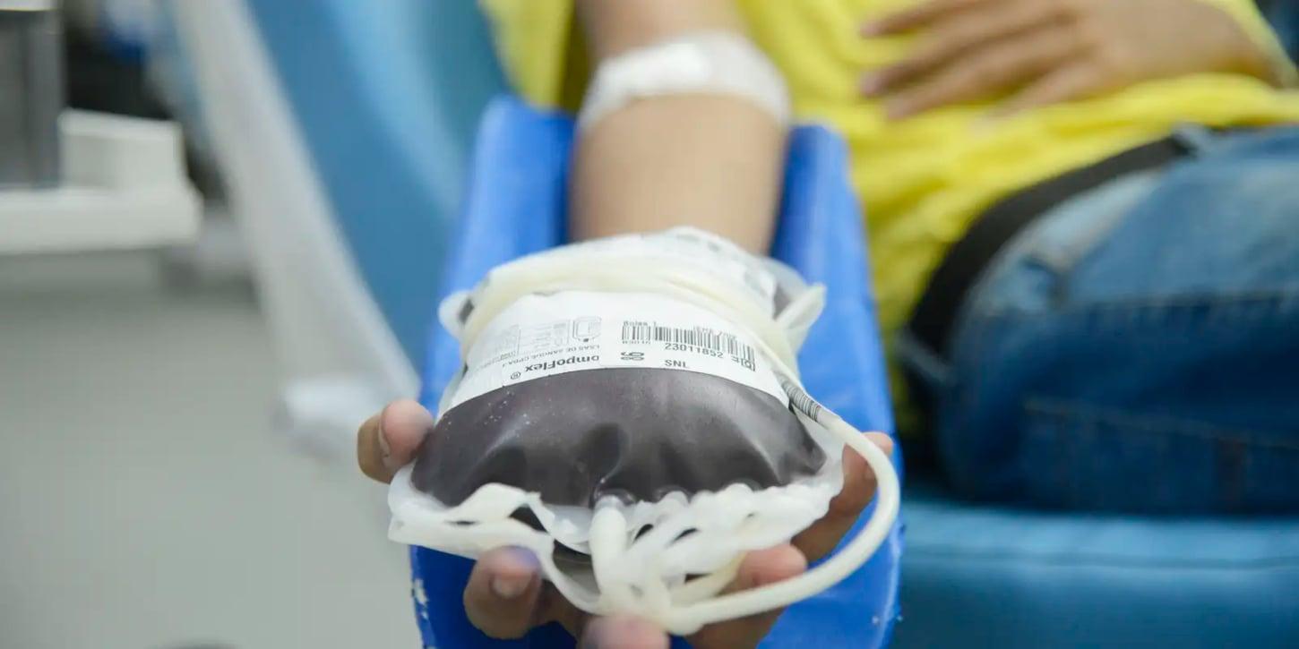 Novo regulamento permite que maiores de 70 anos doem sangue