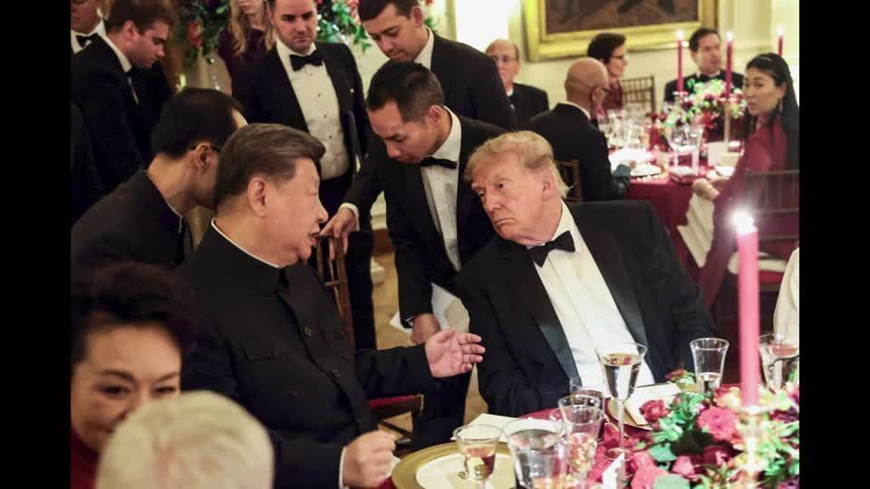 Nvidia lidera executivos de tecnologia à mesa com Trump e Xi na Casa Branca