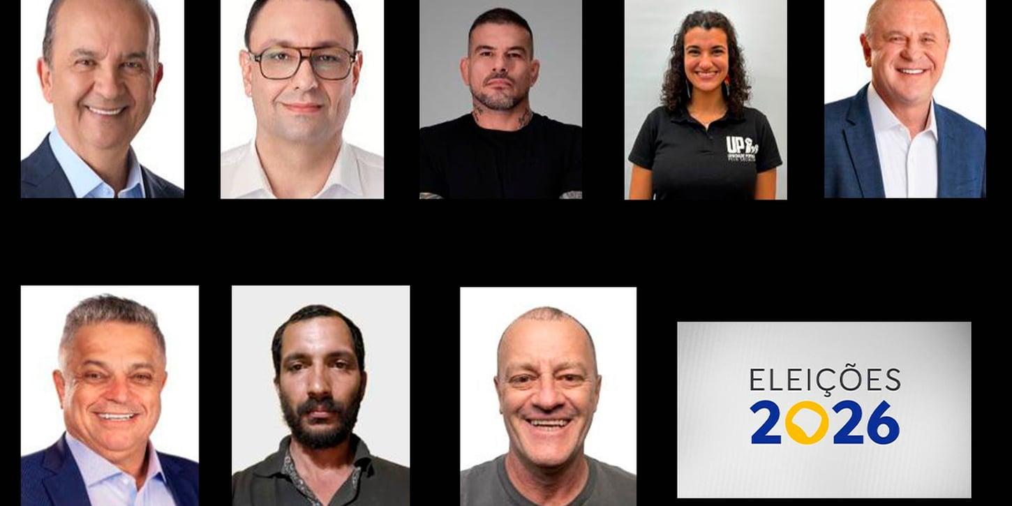 Oito candidatos disputam o governo de Santa Catarina; confira quem são