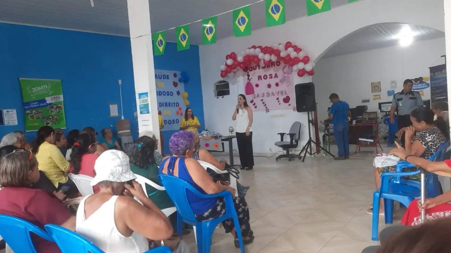 Palestra sobre saúde do idoso é promovida pelo Cras Paulo Freire