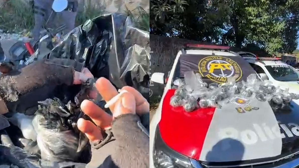 Polícia prende falso entregador com 4,2 mil porções de cocaína em SP