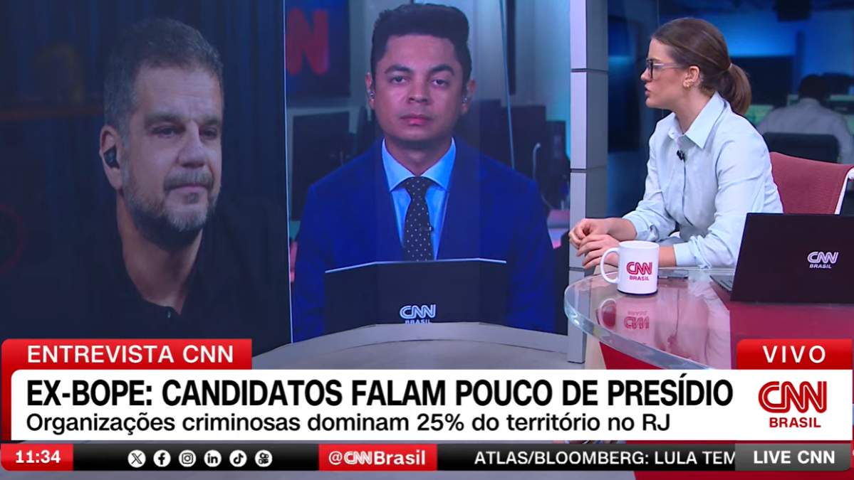 “Presídio deixou de ser solução no Brasil”, diz ex-capitão do Bope à CNN