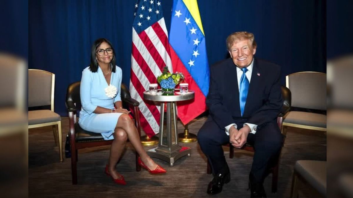 Reunião de Trump e Delcy é “tapa na cara” da democracia, dizem venezuelanos