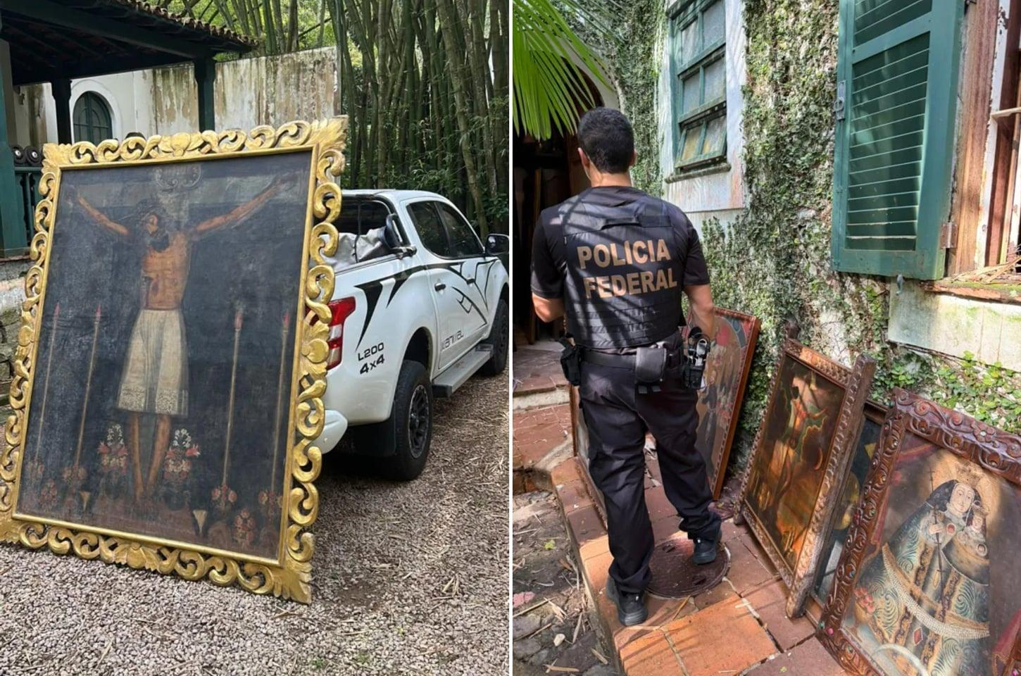 Rio recebe obra de arte peruana sem permissão, e PF intervém