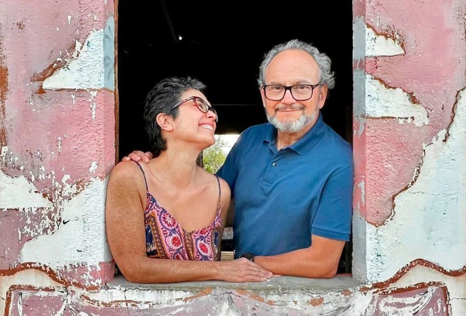 Sandra Annenberg celebra 30 anos de casamento com Ernesto Paglia