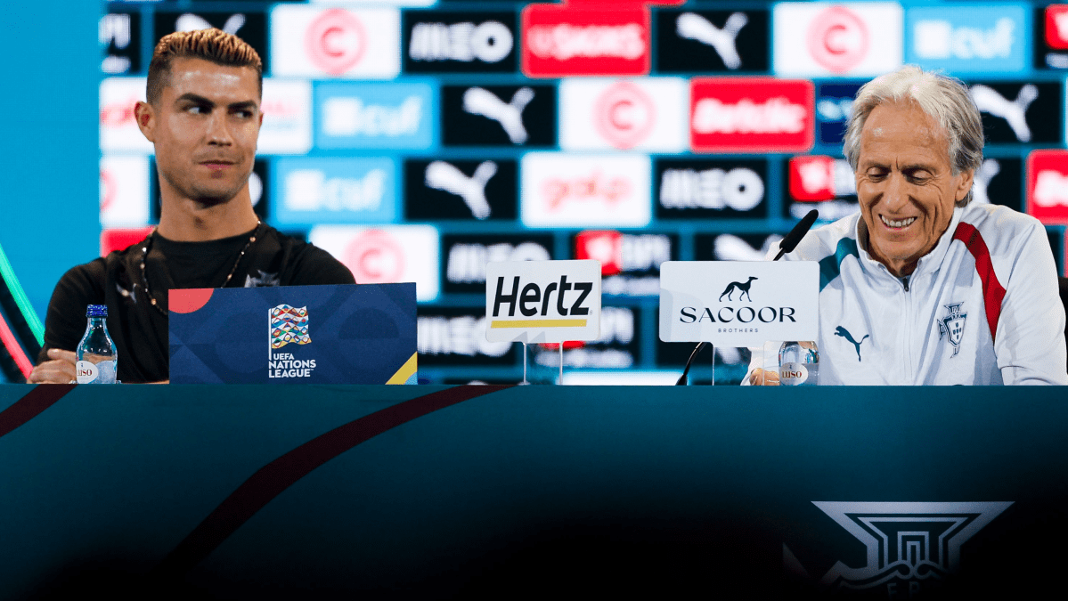“Se Jorge Jesus não contar comigo, posso sair hoje”, diz Cristiano Ronaldo