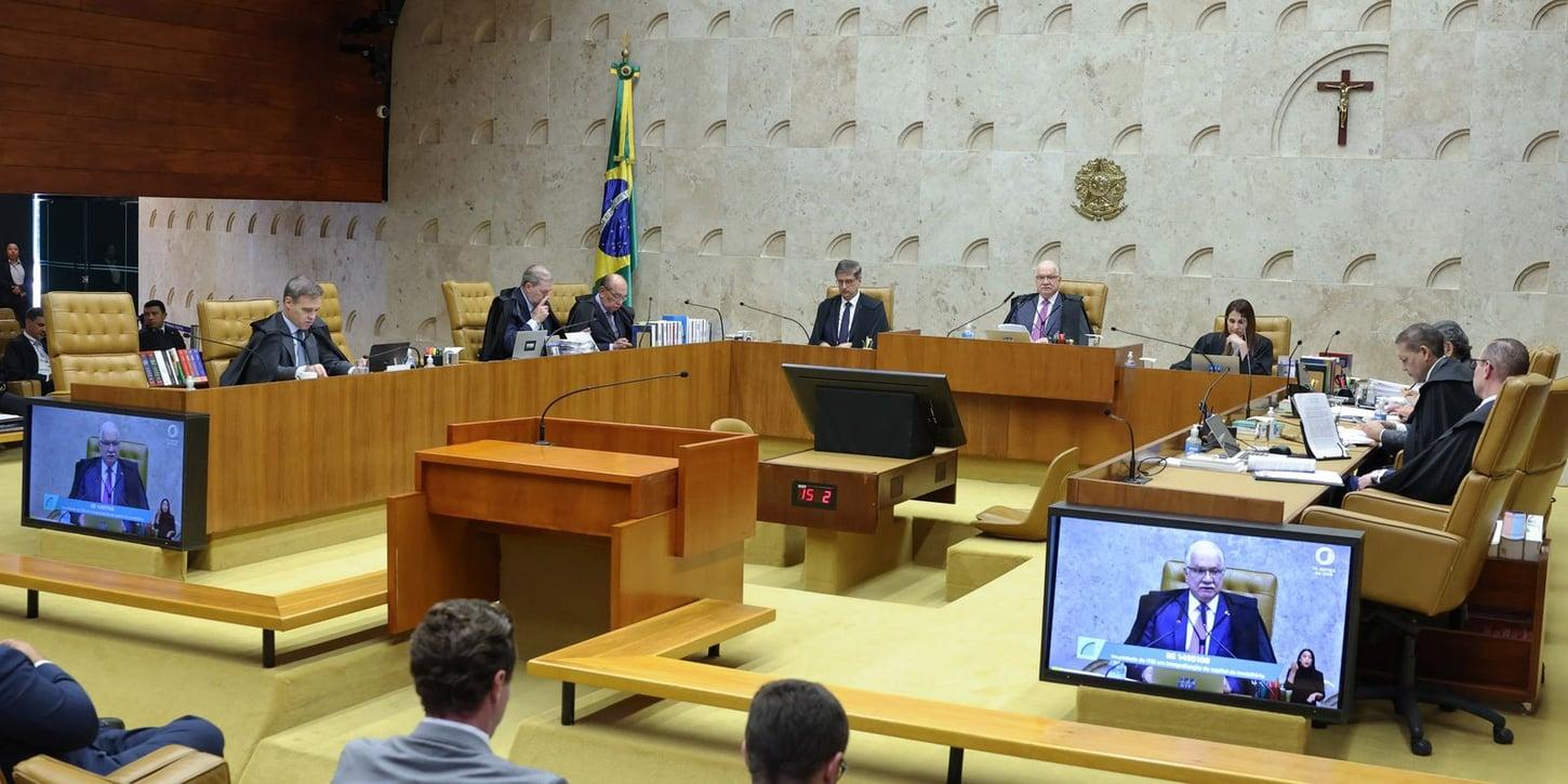 Sessões do STF são reiniciadas após suspensão de casos de Moraes e Mendonça