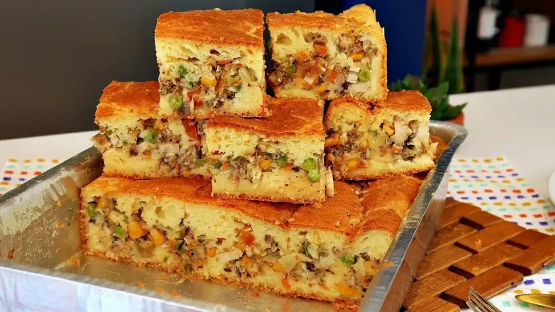 Torta salgada de sardinha: confira o segredo da receita que leva poucos ingredientes