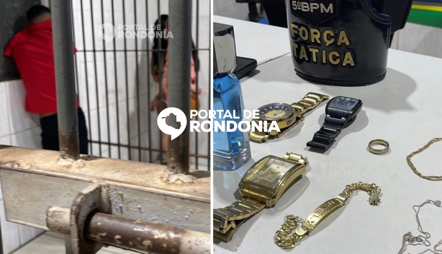 Três detidos e cocaína apreendida após assalto com reféns na Zona Leste